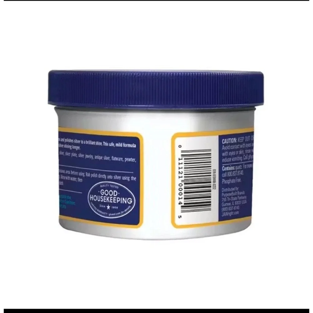 Wright's Silver Cleaner and Polish Cream - 8 Oz 3 PACK